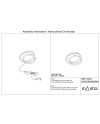 ***OFER/DES*** INFINITY BLANCO * SOBREMESA 12W - 4000K